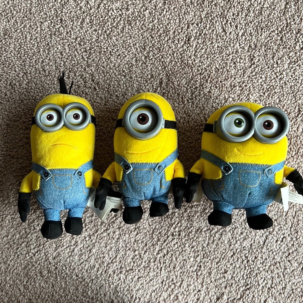 Minions from the minions movie a few years ago